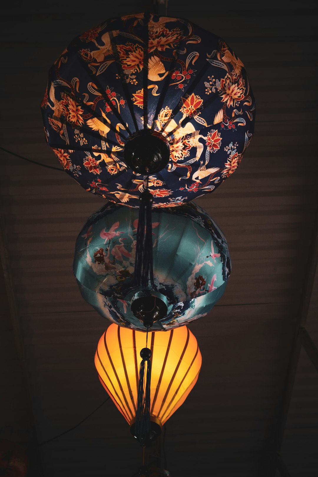 전통 한지 조명